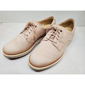 Clarks Teadale Rhea Womens Taupe Leather Lace Up Oxford Sneaker Size 8 Fast Ship